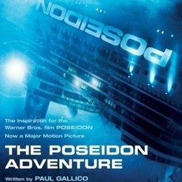 Audiobook cover of The Poseidon Adventure, the 1969 book by Paul Gallico.