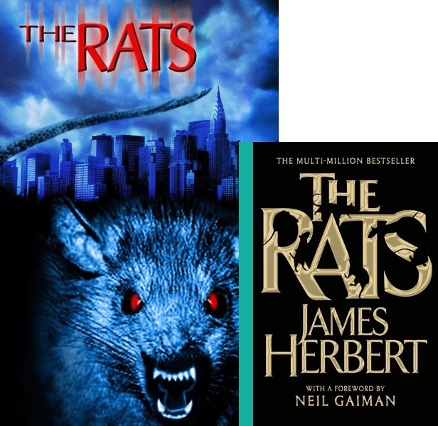 The Rats (2002) Movie poster and book cover compared.