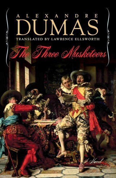 Cover of The Three Musketeers, the 1844 book by Alexandre Dumas