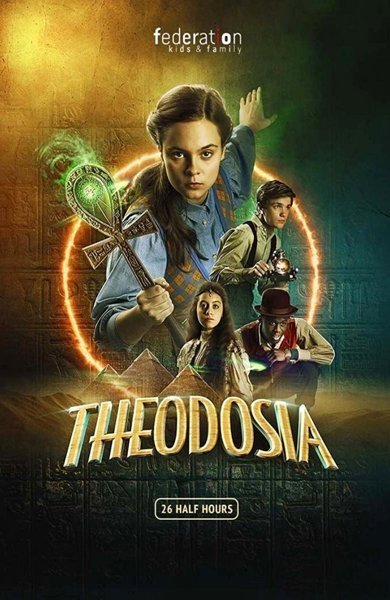 Poster of Theodosia, the 2022 TV series by Matthias Hoene, Matt Bloom and Alexander James Jacob