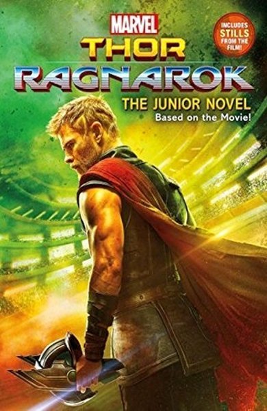 Cover of Thor Ragnarok: The Junior Novel, the 2017 book by Jim McCann