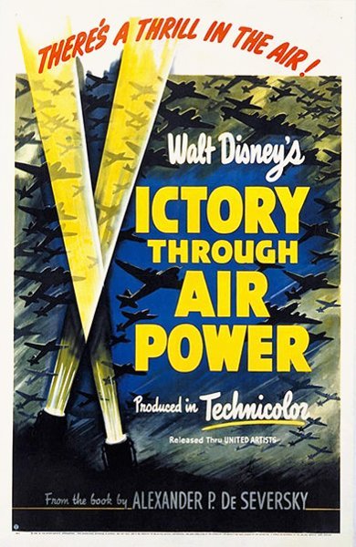 Poster of Victory Through Air Power, the 1943 movie by James Algar, Clyde Geronimi and Jack Kinney