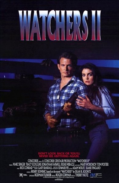 Poster of Watchers II, the 1990 movie by Thierry Notz